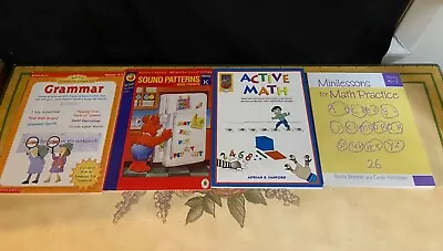 Active Math Minilessons For Math Practice Grammar Sound Patterns Learning Books • $8.99