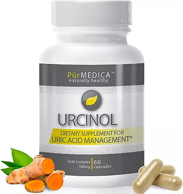 $41.14 • Buy Urcinol - The Leading Uric Acid Supplement - 30 Day Supply. Premium Pain Relief 