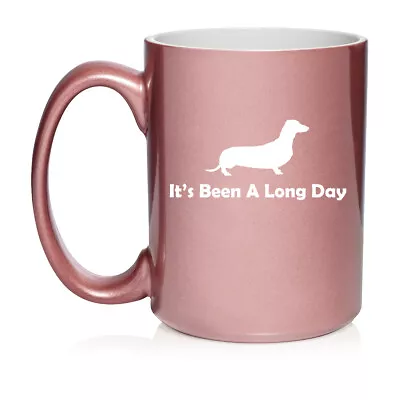 Ceramic Coffee Mug Cup It's Been A Long Day Dachshund • $17.99