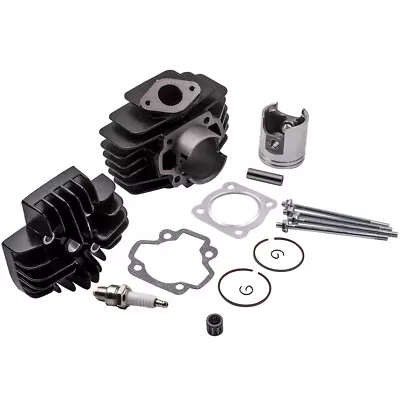 Cylinder Piston Head Gasket Top End Assembly Kit For Yamaha PW50 60cc 81-09 • $46.79