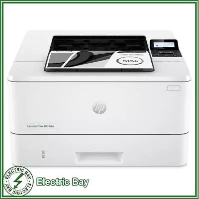 HP LaserJet Pro 4001dw Wireless Monochrome Laser Printer • $289