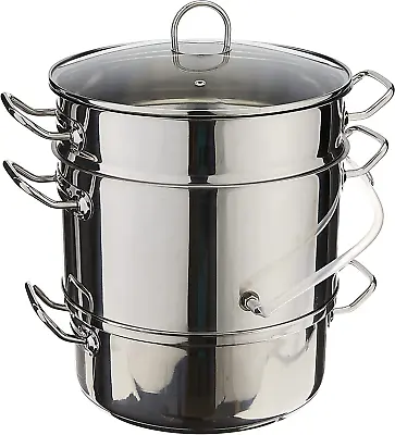 619 Stainless Steel Steamer/Juicer One Size Without Canning Kit • $225.44