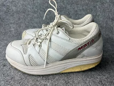 MBT Sport 041 Shoes Men's 8 Women's 10 White Comfort Walking Ortho • $7.50