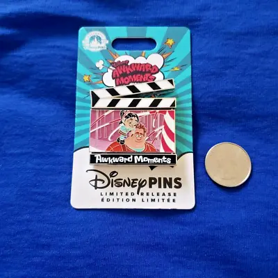 Wreck-it Ralph Vanellope Von Schweetz Disney Awkward Moments Clapboard LR Pin • $23.74