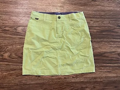 KUHL Dry Stretch Skirt Womens Outdoor Quick Dry Pockets Active Hiking Size 4 • $19.99