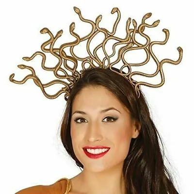 Medusa Snake Headband Head Halloween Fancy Dress Costume Goddess Accessory  • £7.25