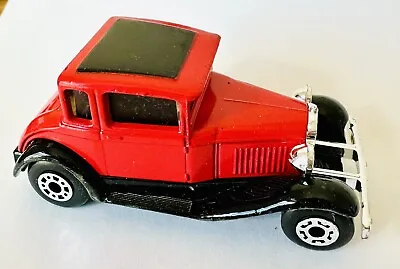 Matchbox - Red Model ‘A’ Ford - MB73 - 1983 Hot Rod Coupe Recent Blister Pull • $12.99