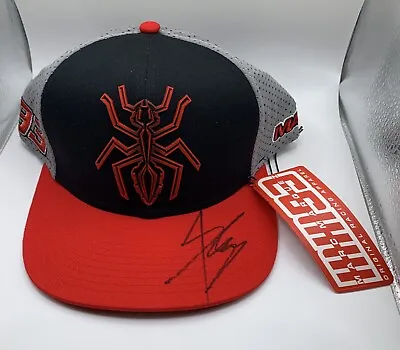 Marc Marquez Signed 2022 Marquez “Ant” Red /Black/Grey Moto GP Cap  + C.O.A. • $372.03