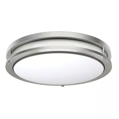 New Energetic Ceiling Lighting 14  LED Flush Mount Fixture 4000K -  1560 Lumens • $44.95