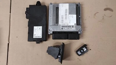 £199 • Buy BMW E90 320d M47 ECU DME DDE ENGINE CONTROL UNIT EWS CAS KIT 0281013501 7803373