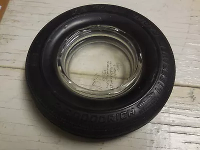 Vintage  Tires Ashtray Advertising For B.F.GOODRICH SILVERTOWN-LIVESAVER-RADIAL • $34.99