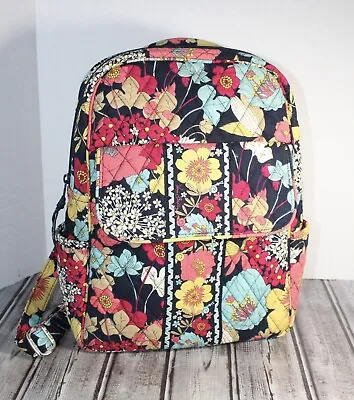 Vera Bradley Backpack Happy Snails Print Floral - Super Cute • $24.99