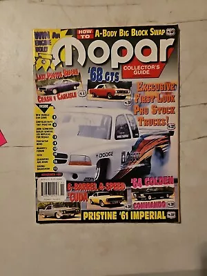 Vintage Mopar Collectors Guide Magazine November 1997 • $5.36