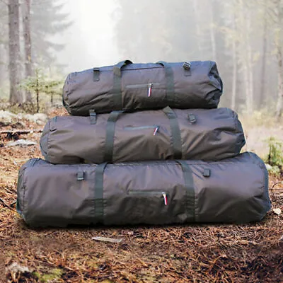 Portable Waterproof Camping Tent Bag Outdoor Travel Bag Hand Luggage Bag Storage • £13.97