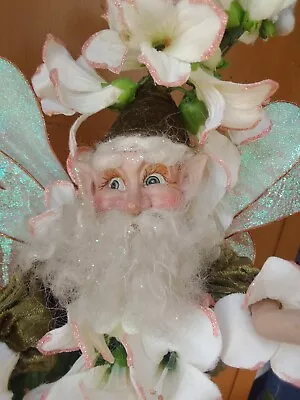 Mark Roberts Garden Foxglove Fairy Pixy Woodland Gnome Pose Able Movable • $14.20