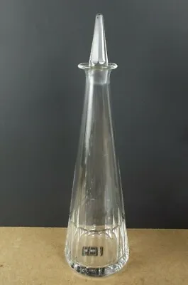 Mikasa Crystal Zenith Decanter Pointed Stopper Panel Cut  (item#b4/2) • $79.95