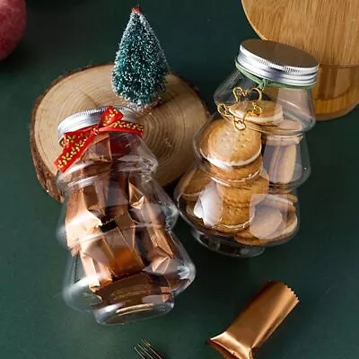 Bottle Storage Jar Snack Organizer Christmas Tree Sweet Jar Food Container • $19.91