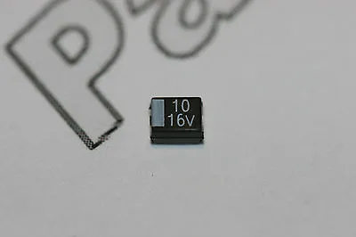 10x 10uF 16V SMD Tantalum Capacitor Samsung TCSVS1C106KBAR • £3.49