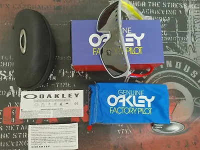 Oakley Factory Pilot Sutro Eyeshade Matte Fog Prologue Prizm Black Iridium RARE  • $499.95