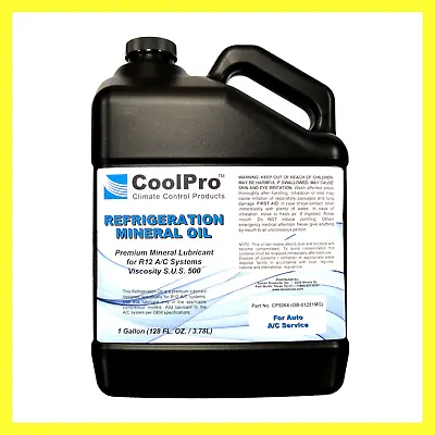 Refrigeration Mineral Oil Viscosity SUS 500 1 Gallon • $75