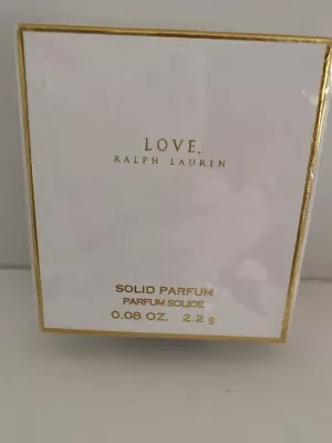 Super Rare  Ralph Lauren  Love - Solid Perfume Parfum Collectable 😍 #Vintage • £79.99