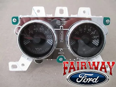 15 Thru 17 Mustang OEM Genuine Ford Boost & Oil Pressure Gauge Dash Cluster Pod • $269.95