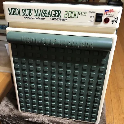 Medi-Rub Massager 2000 Plus Therapeutic Foot Massager 2-Speed Works Great. • $49.99