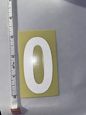 Reflective 3” Inch House Home Mailbox Street Numbers Stickers Labels Individual • $1