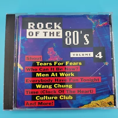 Rock Of The 80's Audio CD Volume 4 Various Artists 1993 • $4.25