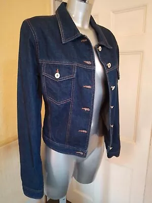 Katharine Hamnett London Women's Denim Jacket | Vintage High End Designer Blue M • £110