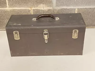 Vintage Kennedy K20 Mechanic Tool Box - 20 X8.5 X9.5  W/ Paperwork! AO4051385 • $49.95