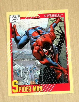 2013 Marvel Fleer Retro 1991 Impel Insert Card SPIDER-MAN #15 • $749.99