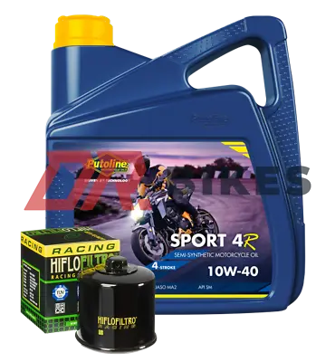 Kawasaki ZX-10R Ninja ABS KRT Edition 2019 Putoline Sport 4R 10W40 And Race Oil  • £58