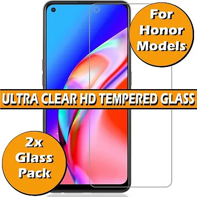 Gorilla Tempered Glass Screen Protector For Honor X8 8S 9A 8 50 Lite Magic4 Lite • £2.99