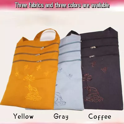 Embroidery Bag Buddhist Monk Handbag Kung Fu Robe Wu Shu Shaolin Tote Bag • $10.71