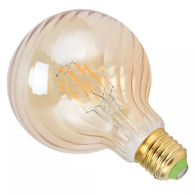 (Gold)G95 LED Filament Bulb E27 4W Dimmable Light Bulb For Hotel Coffee Shop AOS • $14.11