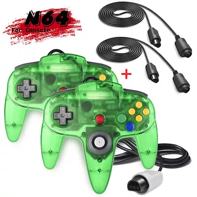 N64 Controller Gamepad Joystick For Nintendo 64 Wired Video Game Remote Classic • $34.29