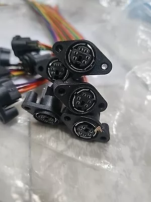 Mouser Electronics 6 Pin Kobiconn Din Connectors Qty-10 • $24.99