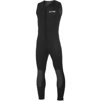 BARE 7mm Sport John Wetsuit - Men's Black - Size 2XL (004110BLK-602XL) • $251.99