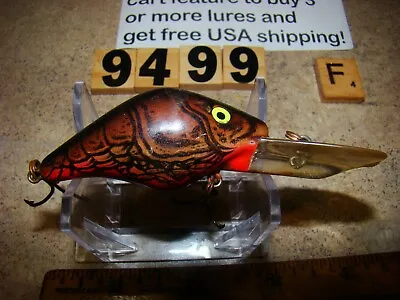 U9499 F Tom Mann's Razorback Crawdad Color Fishing Lure • $12.95