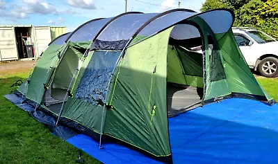 Outwell Palm Coast 600 - Large Six Berth Man Family Camping Tent • £299.99