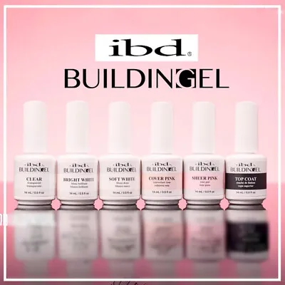 IBD Building Gel 0.5 Fl Oz NEW COLORS [Clear/White/Pink - Pick Any] • $12.99