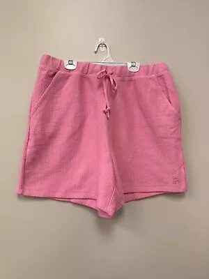 Victoria’s Secret PINK Relaxed Lounge Ribbed Dad Short Large Pink New With Tags • $18.37