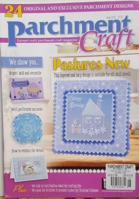£12.09 • Buy Parchment Craft UK June 2015 Pastures New  FREE SHIPPING CB