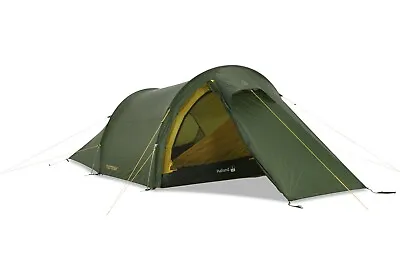 NORDISK Halland 2 LW Tunnel 2 Person Lightweight Tent + Footprint - Green - New! • £482.99