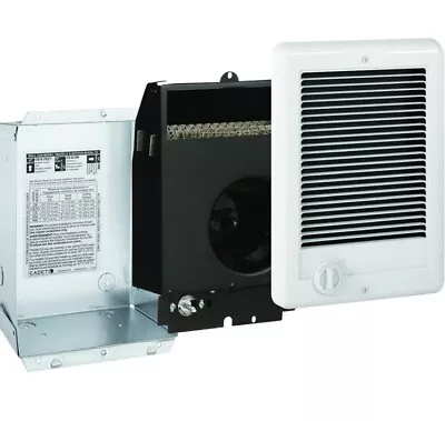 Cadet CSC151TW Com-Pak 1500 Watt Wall Insert Electric Fan Heater W/ Thermostat • $92.99