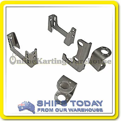 Go Kart Weld On Frame Components  Bearing Hanger Brake Mount And Stub Axle C Sec • $149.95