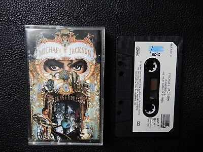 Michael Jackson - Dangerous -  1991 Uk Cassette Tape Album • $8.70