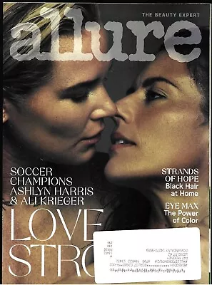 Allure Magazine August 2020 Soccer Champions Ashlyn Harris & Ali Krieger LOVE  • $6.49