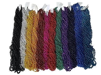 72 Choice Mardi Gras Gra Beads Necklaces Party Favors 6 Dozen Lot • $21.99